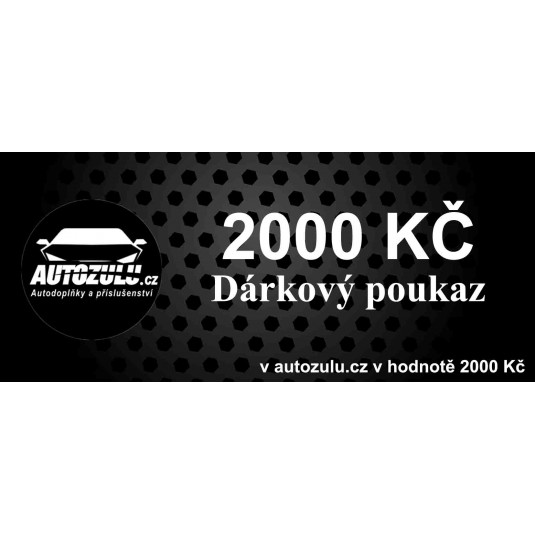 Elektronický darčekový poukaz AutoZulu.sk na nákup tovaru v hodnote 100 €