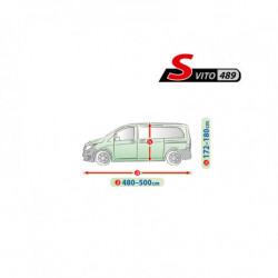 Plachta na auto Mercedes Vito II od 2003 vito - Garage