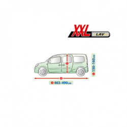 Plachta na auto OPEL Combo E Cargo XL malá dodávka - Garage