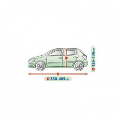 Plachta na auto OPEL Corsa (D) od 2007 hatchback - Garage