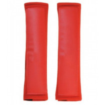 Poťahy bezpečnostných pásov 2ks červené