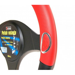 Poťah volantu RALLY červený 37-39cm