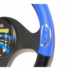 Poťah volantu RALLY modrý 37-39cm