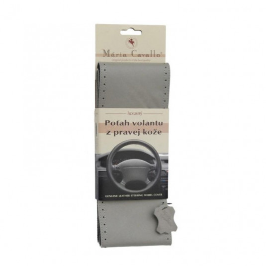 Poťah cavalo kožený A svetlo sivý 36,5-39