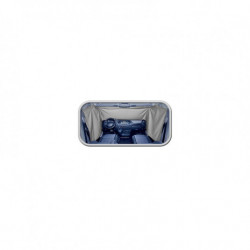 Záves na čelné sklo pre karavany a dodávkové vozidlá