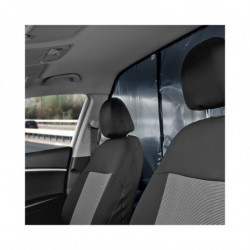 Hygienická plastová clona pre taxíky