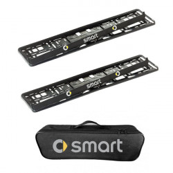 2x podložky ŠPZ  a taška SMART- sada