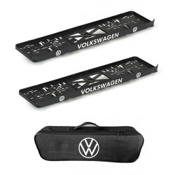 2x podložky ŠPZ  a taška VOLKSWAGEN- sada