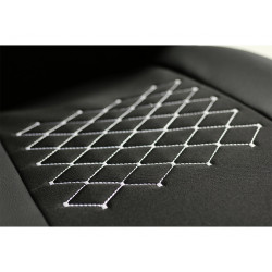 Autopoťahy Motive čierne (ekokoža-textil)