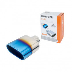 Koncovka výfuku (Ø výfuku do 58mm) dúhový chróm