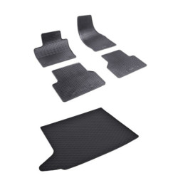 Rohože a vanička pre Audi Q3 (dojazdové koleso) (2011-2018)
