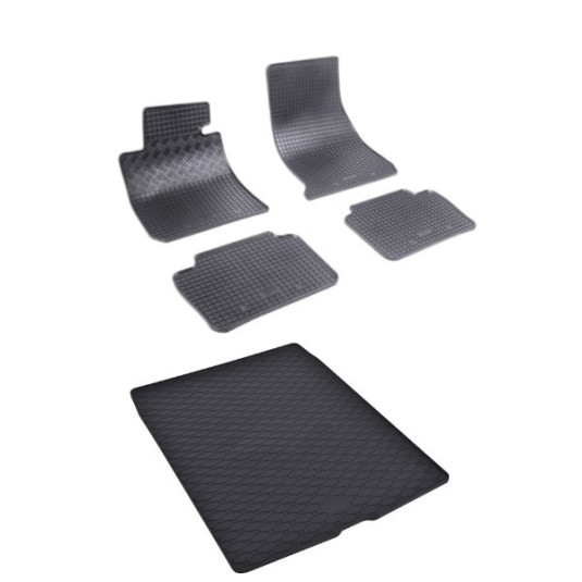 Rohože a vanička pre BMW 4 SD (F32) (2014-2020)