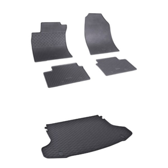 Rohože a vanička pre HYUNDAI i30 Fastback - BEZ MEZIPODLAHY (2017-2018)