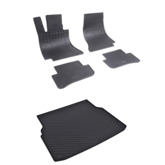 Rohože a vanička pre Mercedes C-Klasse S205 2014- Combi