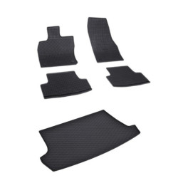 Rohože a vanička pre Volkswagen T-Roc 2017- horná poloha kufra