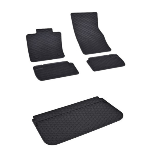 Rohože a vanička pre Bmw MINI COOPER 3dv/5dv E 2024- (J01) horná a dolná poloha kufra