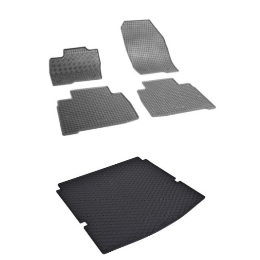 Rohože a vanička pre Ford Galaxy 5miest / 7miest 2015-