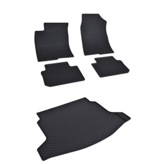 Rohože a vanička pre Honda Civic 2022- s i bez subwoofera