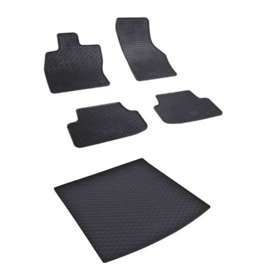 Rohože a vanička pre VOLKSWAGEN Golf VII variant horná poloha (od 2013)