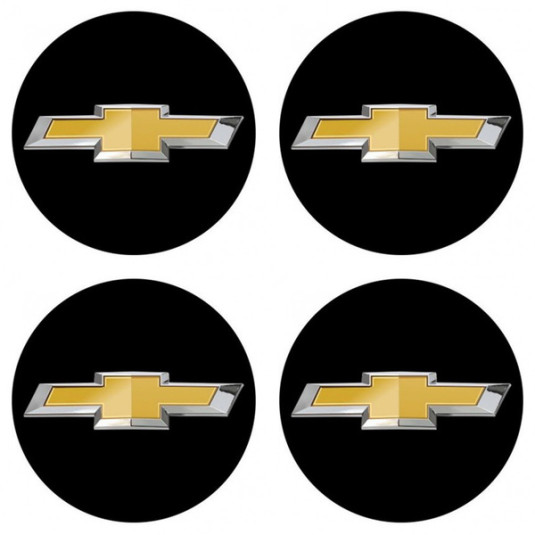 Samolepky živicové 3D CHEVROLET 4ks