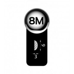 Bočná lišta širka 0,9cm a dĺžka 8m