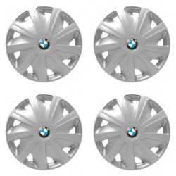 Puklice pre BMW pre dodávky 16 Craft silver