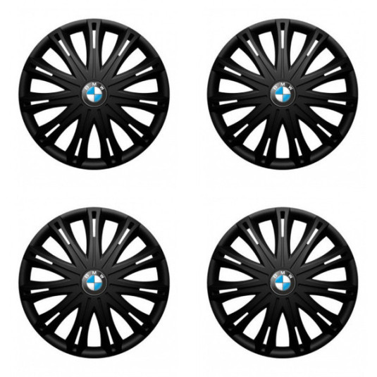Puklice pre BMW 17 SPARK BLACK