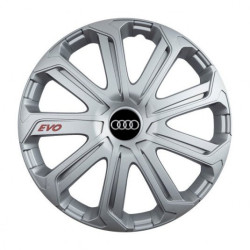 Puklice pre Audi 14 Evo silver