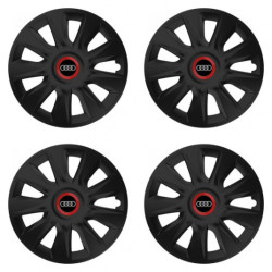 Puklice pre Audi 14 STRATOS RR black