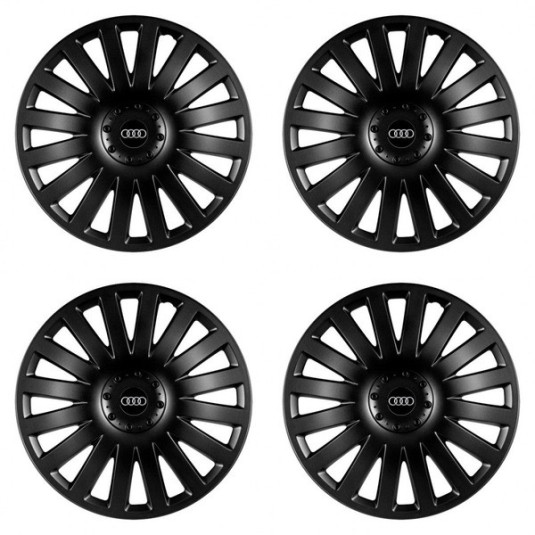 Puklice pre Audi 15 Smart black