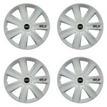 Puklice pre Audi 17 GTX carbon white