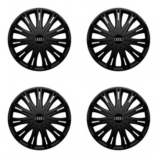 Puklice pre Audi 17 SPARK BLACK