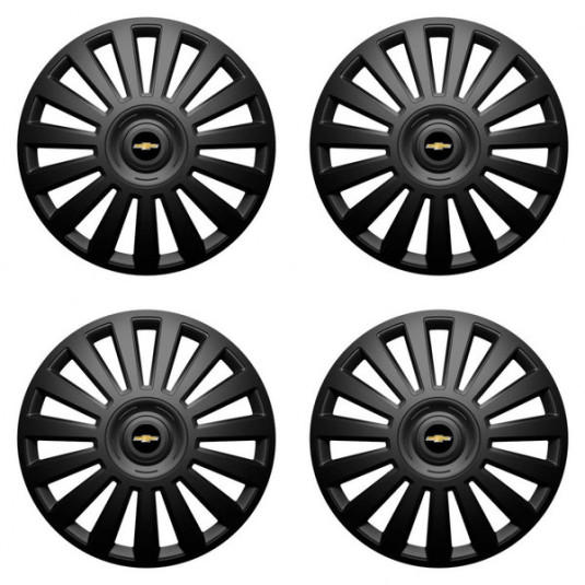 Puklice pre Chevrolet 14 Luxury black