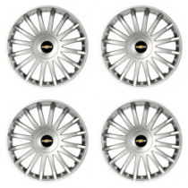 Puklice pre Chevrolet 16 CRYSTAL silver