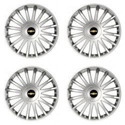 Puklice pre Chevrolet 16 CRYSTAL silver