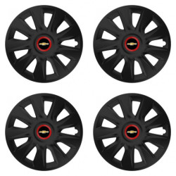 Puklice pre Chevrolet 17 STRATOS RR black