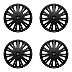 Puklice pre Chevrolet 17 SPARK BLACK