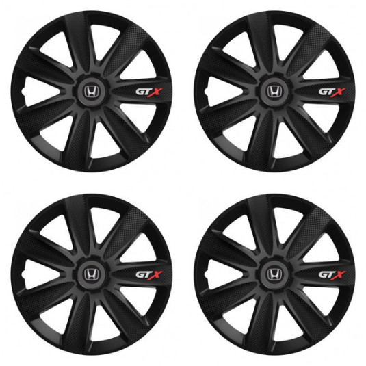 Puklice pre Honda 14 GTX CARBON black