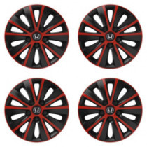 Puklice pre Honda 14 RAPIDE red and black