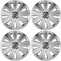 Puklice pre Honda 15 Aviator carbon silver