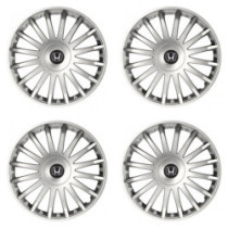 Puklice pre Honda 16 CRYSTAL silver