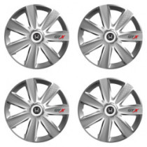 Puklice pre Honda 16 GTX CARBON silver