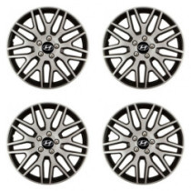 Puklice pre Hyundai 15 Dakar NC silver and black