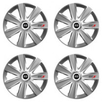 Puklice pre Hyundai 15 GTX CARBON silver