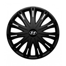 Puklice pre Hyundai 15 SPARK BLACK