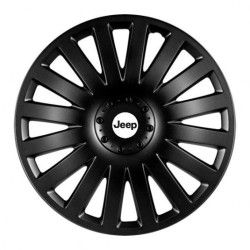 Puklice pre Jeep 15 Smart black