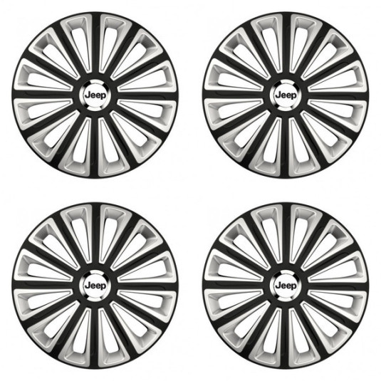 Puklice pre Jeep 15 TREND RC double colour