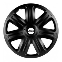 Puklice pre Jeep 15 COMFORT BLACK