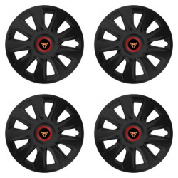 Puklice pre Cupra 14 STRATOS RR black