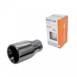 Koncovka výfuku (Ø výfuku do 68mm) čierny chróm